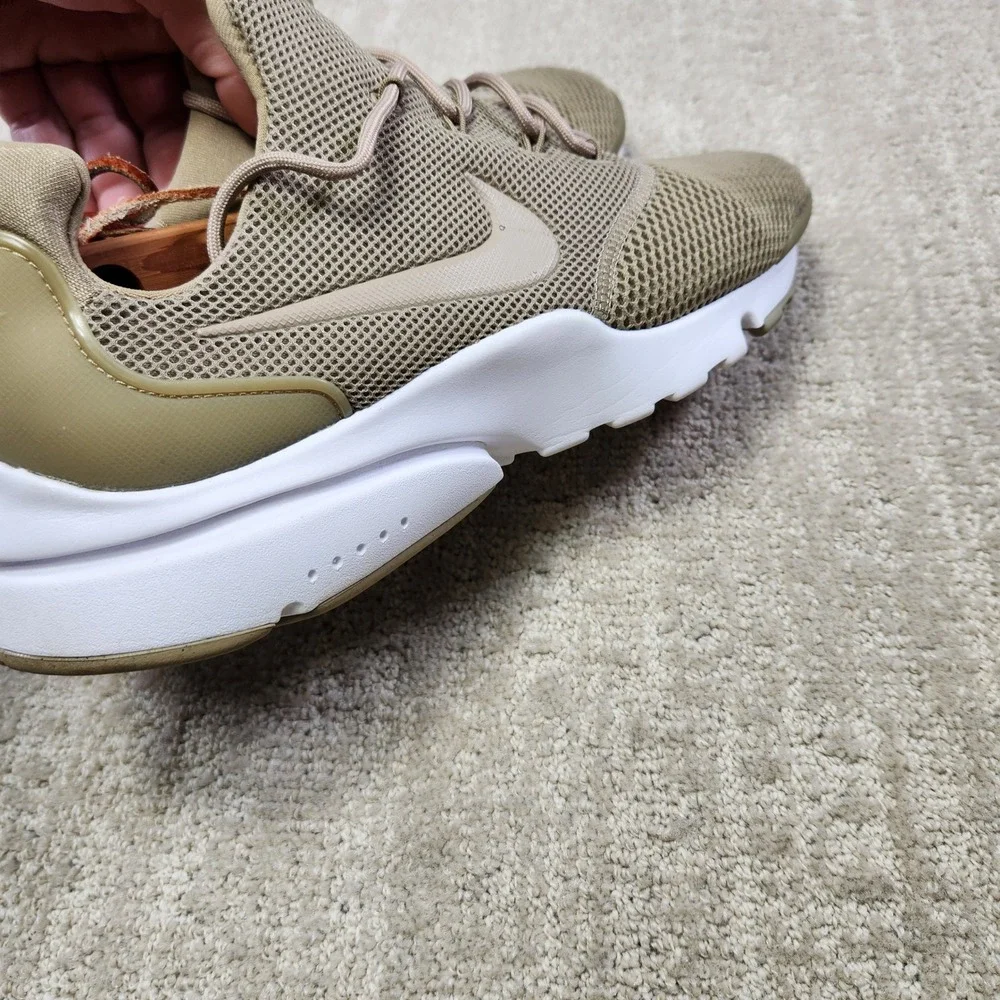 Nike Presto Fly Khaki Tan White Mens Sneakers 908019-200 Size 10